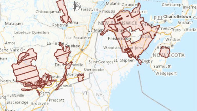 Carte - Bâtiments extraits automatiquement